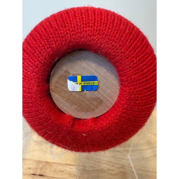 Ljungstroms Of Sweden Tomte Wooden Figurine Short & Stout Jolly Man JL - Picture 8 of 9